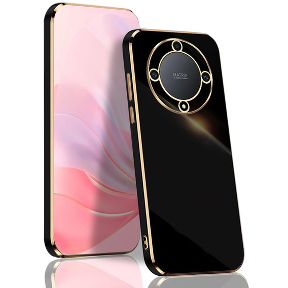 Puzdro pre Honor Magic 5 Lite, Glamour CamShield, čierne