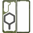 Urban Armor Gear Obal na mobil pre Galaxy Z Fold 5 5G, Plyo MagSafe, transparentné / zelené