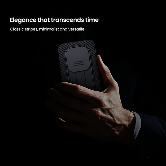 Puzdro NILLKIN Camshield Pro s krytom fotoaparátu pre Xiaomi Redmi Note 15 Pro 5G