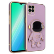 Obal na mobil pre Xiaomi Mi 10 Lite, Astronaut, fialové