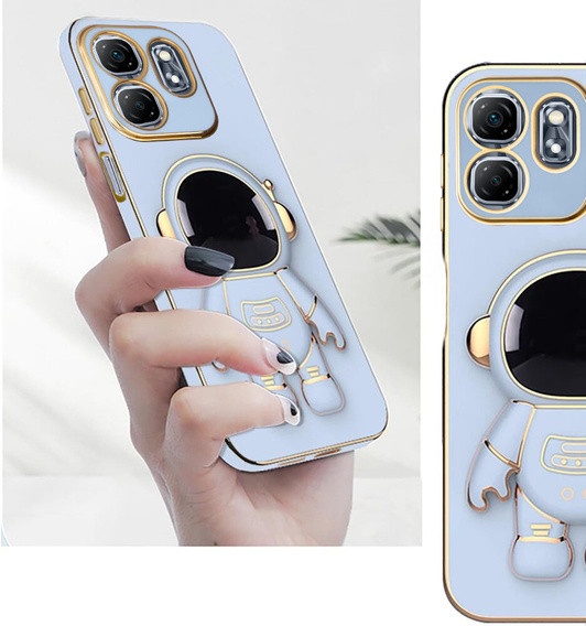 Obal na mobil pre Infinix Hot 50i 4G, Astronaut, modré