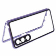 Puzdro pre Sony Xperia 1 V, Magnetic Dual Glass, fialové