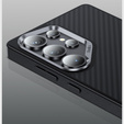 Puzdro BENKS Kevlar pre Samsung Galaxy S25+ Plus, pre MagSafe, Carbon Fiber, čierne