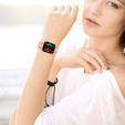 Diamantový náramok pre Xiaomi Smart Band 8 Pro, ružové zlato