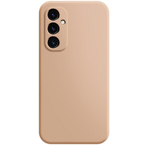 Puzdro pre Samsung Galaxy A25 5G, Silicone Lite, ružové + sklo 9H