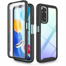 Puzdro pre Xiaomi Redmi Note 11 Pro / Pro 4G, Shockproof, s fóliou, modré