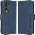 Klapkové puzdro pre Honor 70 5G, Card Slot, tmavomodré