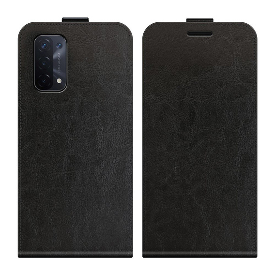 Klapkové puzdro pre OPPO A54 5G / A74 5G / A93 5G, Flip, čierne