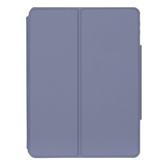 Puzdro s klávesnicou pre iPad 11" 2025 A16 (11 gen.) / iPad 10.9" 2022 (10 gen.), Rotary 360° Leather, fialové