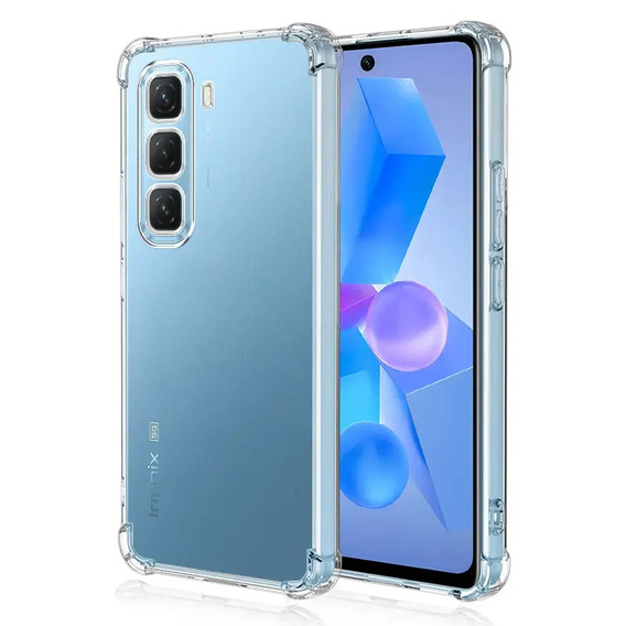 Obal na mobil pre Infinix Hot 50 4G, Dropproof, priehľadné