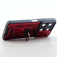 Obal na mobil pre Infinix Note 30 Pro, CamShield Slide, červené