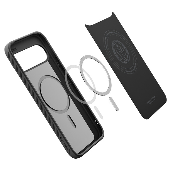Puzdro Spigen Liquid Air MagSafe pre Google Pixel 10 Pro XL, matne čierne