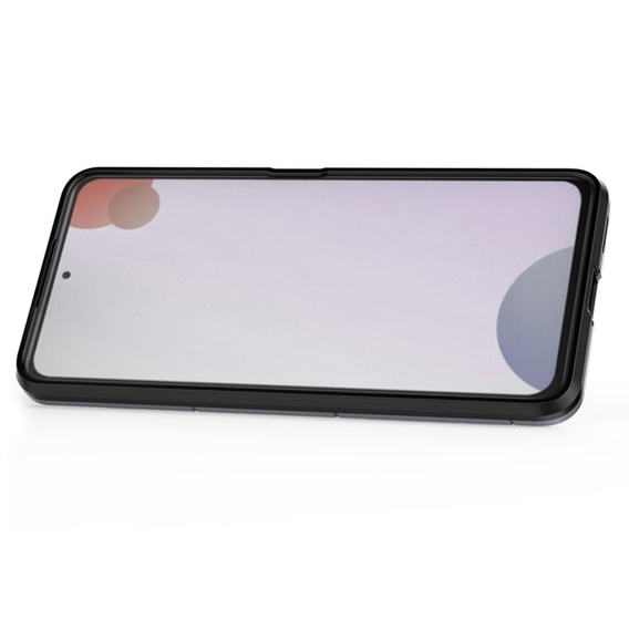 Obal na mobil pre Xiaomi Poco F4 5G, Kickstand Ring, čierne