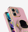 Obal na mobil pre Infinix Hot 50i 4G, Astronaut, fialové