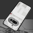 Puzdro pre Nothing Phone 3A, Frame Case, sivé