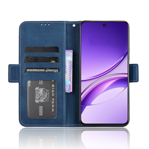 Klapkové puzdro pre Vivo V50 Lite 4G / 5G, Card Slot, tmavomodré