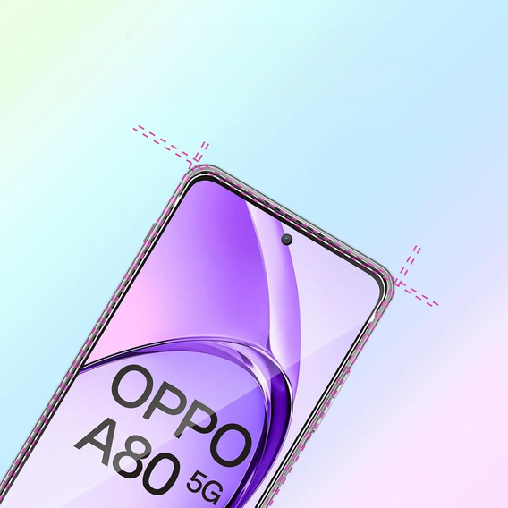 Tvrdené sklo 9H pre telefón Oppo A80