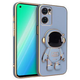 Obal na mobil pre Oppo Reno 7 5G, Astronaut, modré