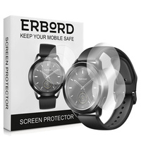 3x ERBORD Hydrogélová fólia pre Xiaomi Redmi Watch 4