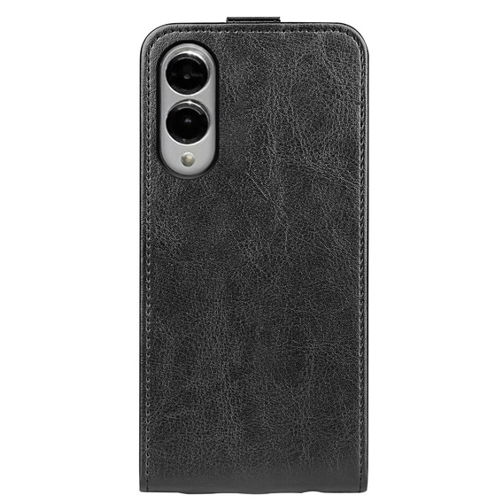 Klapkové puzdro pre Samsung Galaxy S25 Edge, Flip, čierne