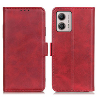 Klapkové puzdro pre Motorola Moto G53 5G / G13 / G23, Wallet, červené