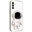 Obal na mobil pre Samsung Galaxy M23 5G, Astronaut, biele