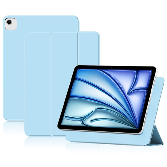 Puzdro pre Apple iPad Air 13" 6 gen. 2024 (A2836, Magnetic smartcase, modré