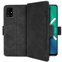 Klapkové puzdro pre Samsung Galaxy A51 5G, Card Slot, čierne