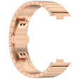 Oceľový náramok pre Huawei Watch Fit 4 / 4 Pro / 3, ružový