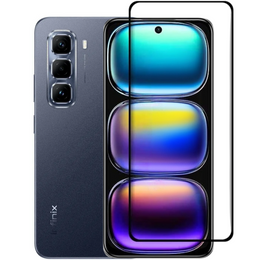 3D tvrdené sklo pre Infinix Hot 50 Pro 4G, čierny rám