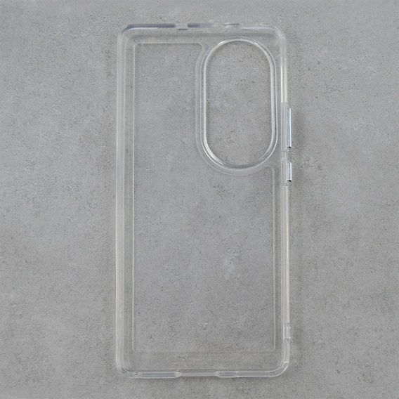 Obal na mobil pre Oppo Reno 10 / 10 Pro, Fusion Hybrid, priehľadné
