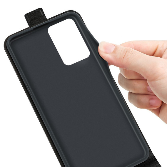 Klapkové puzdro pre Realme 8 5G, Flip, čierne
