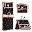 Puzdro pre Samsung Galaxy Z Flip 4 5G, Rhombus Grid