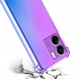 Puzdro pre Xiaomi Redmi 13C / Poco C65, Gradient Dropproof, Fialová / modrá
