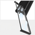 Peňaženkové puzdro s chlopňou uhlíkovo čierne pre Samsung Galaxy Z Fold 7 5G