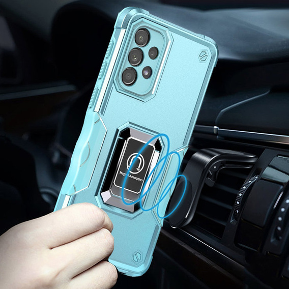 Obal na mobil pre Samsung Galaxy A53 5G, Dual-Layer Armor, svetlomodré