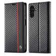 Flipové puzdro pre Samsung Galaxy S25 FE, Carbon LC.IMEEKE, čierne
