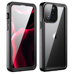 Vodotesné puzdro IP68 pre iPhone 13 Pro Max, Redpepper Pro, čierne