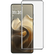 3D tvrdené sklo pre Motorola Edge 60 Pro, čierny rám