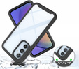 Puzdro pre Samsung Galaxy A54 5G, Shockproof, s fóliou, čierne