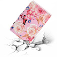 Obal na mobil pre Lenovo Tab M10 Plus 10.6 Gen 3 125F/128F, flowers and butterfly