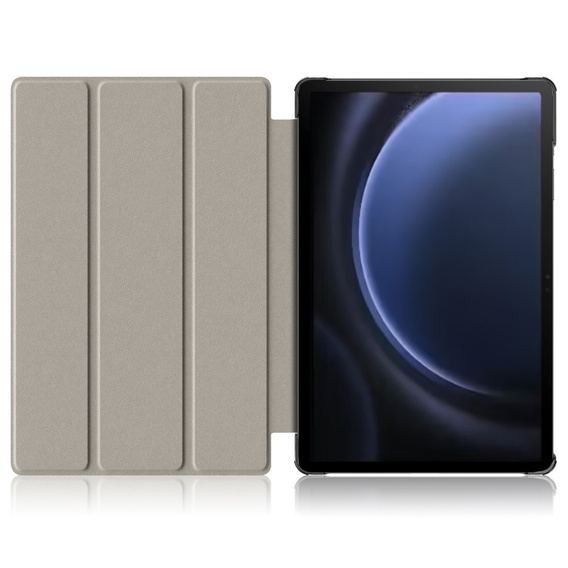 Puzdro pre Samsung Galaxy Tab S9 FE+ Plus, Smartcase s priestorom pre stylus, tmavomodré
