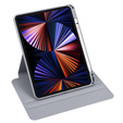 Puzdro pre iPad Pro 11" 2022/2021/2020 (4/3/2 gen.), s priestorom pre stylus, otočné o 360°, fialové