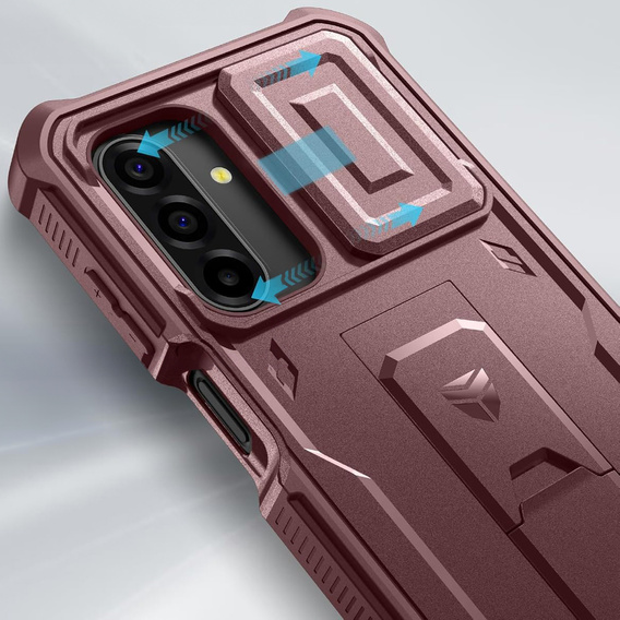 Puzdro Dexnor Full Body (dva rámy) s ochranným krytom pre Samsung Galaxy A17