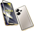 Puzdro pre Xiaomi Poco F6, Frame Case, zlaté
