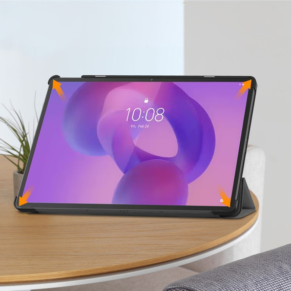 Puzdro pre Lenovo Idea Tab Pro, Smartcase, sivé