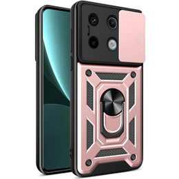 Obal na mobil pre Xiaomi Redmi Note 13 Pro 5G, CamShield Slide, ružové