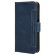 Klapkové puzdro pre Realme Note 70T 4G, Card Slot, tmavomodré