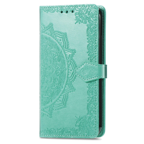 Klapkové puzdro pre Motorola Edge 20 Lite, Mandala, zelený