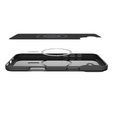 Puzdro Spigen pre iPhone 16 Plus, Thin Fit Mag, sivé + tvrdené sklo 9H